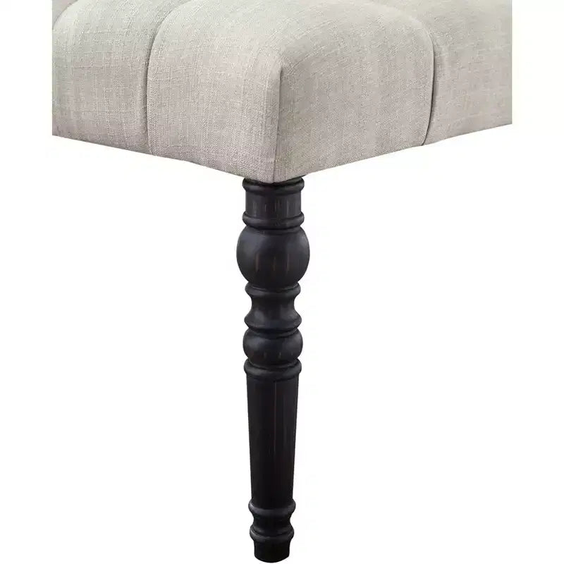 Panca pouf trapuntata con bottoni, imbottita, 1 posto, blu / grigio / viola / marrone chiaro