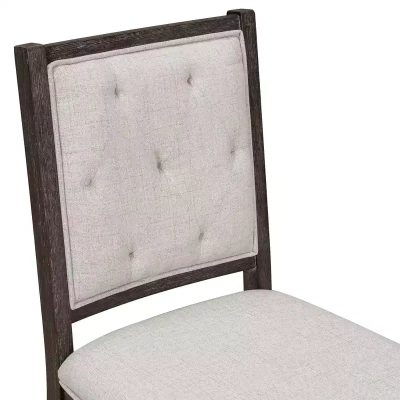 Set da pranzo allungabile 5 pezzi Espresso/Naturale, posti 4-6