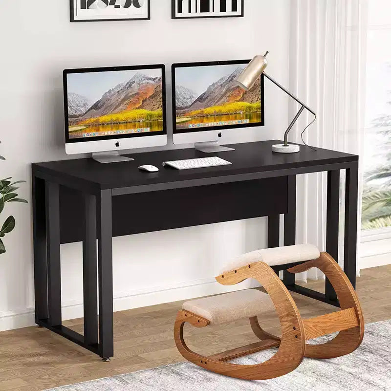 Sedia ergonomica inginocchiata marrone, utente singolo