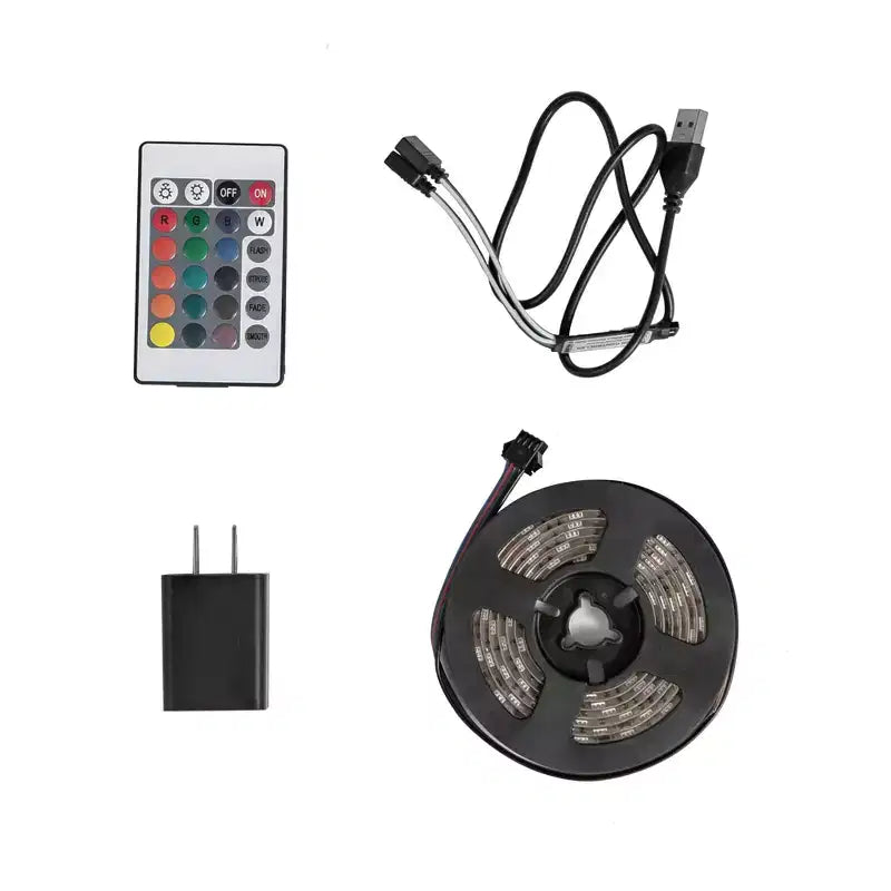 Madia rettangolare bianca con 6 cassetti e LED, per adulti
