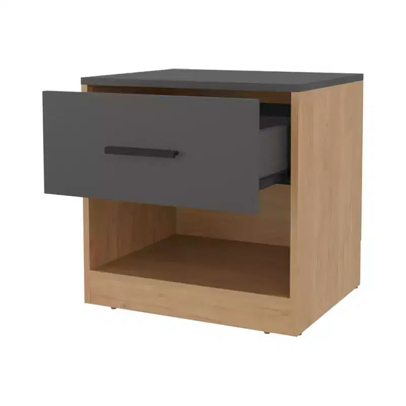 Comodino multicolore a 1 cassetto, monouso