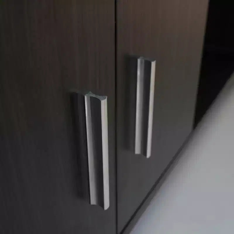 Mobile TV – Ebano / Rovere / Noce / Bianco | Struttura in MDF e gambe in acciaio | Adatto per TV fino a 69" | 1 Unità