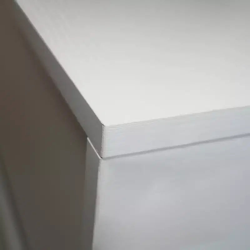 Mobile TV – Ebano / Rovere / Noce / Bianco | Struttura in MDF e gambe in acciaio | Adatto per TV fino a 69" | 1 Unità